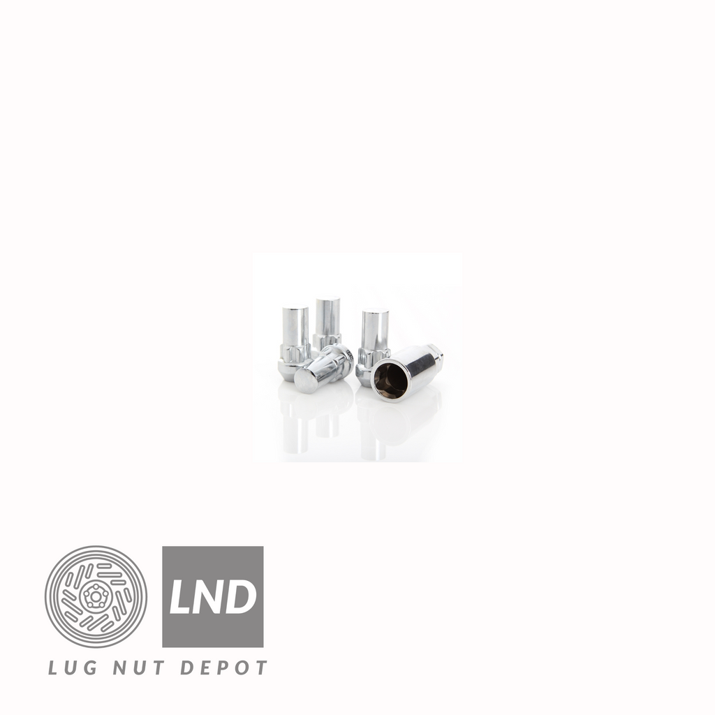 Wheel Lock Set 14x1.50 Long-Chrome - Lug Nut Depot