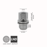 Land Rover Lug Nut (14x1.50)