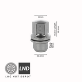 OEM Land Rover Lug Nut (14x1.50)